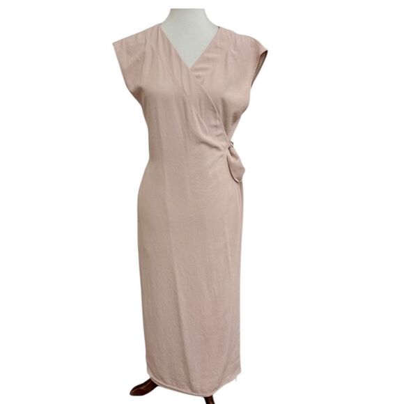 Everlane Pink Midi Dress - Picture 3 of 6